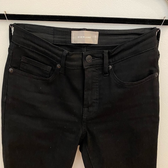 NWOT Everlane Black Jeans 26 Ankle - Picture 3 of 8